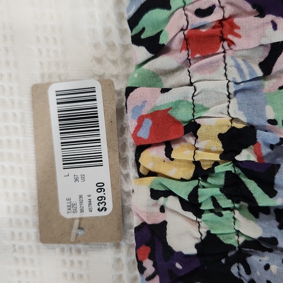 Floral crop top - Picture 2 of 2